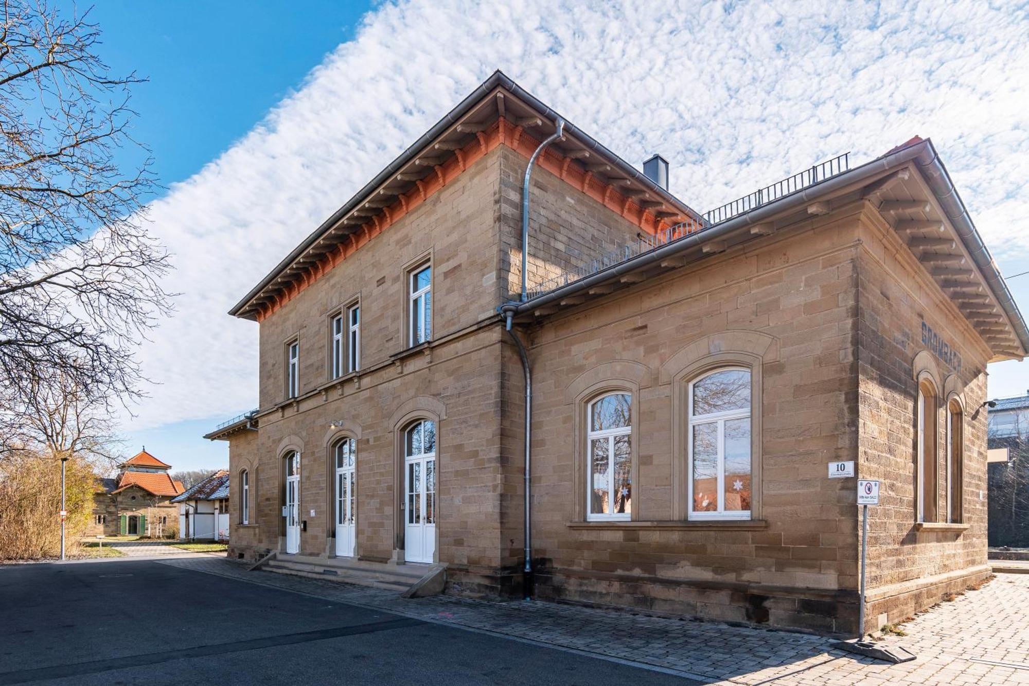 Ferienwohnung Bahnhof Grombach Bad Rappenau Exterior foto