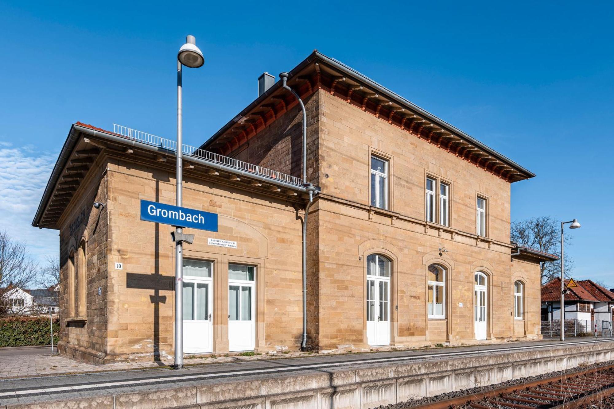 Ferienwohnung Bahnhof Grombach Bad Rappenau Exterior foto